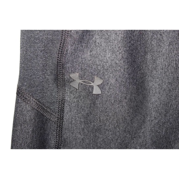 Womens Under Armour Heatgear Compression Capri Gray Blue Cropped Leggings Size M - Picture 3 of 5